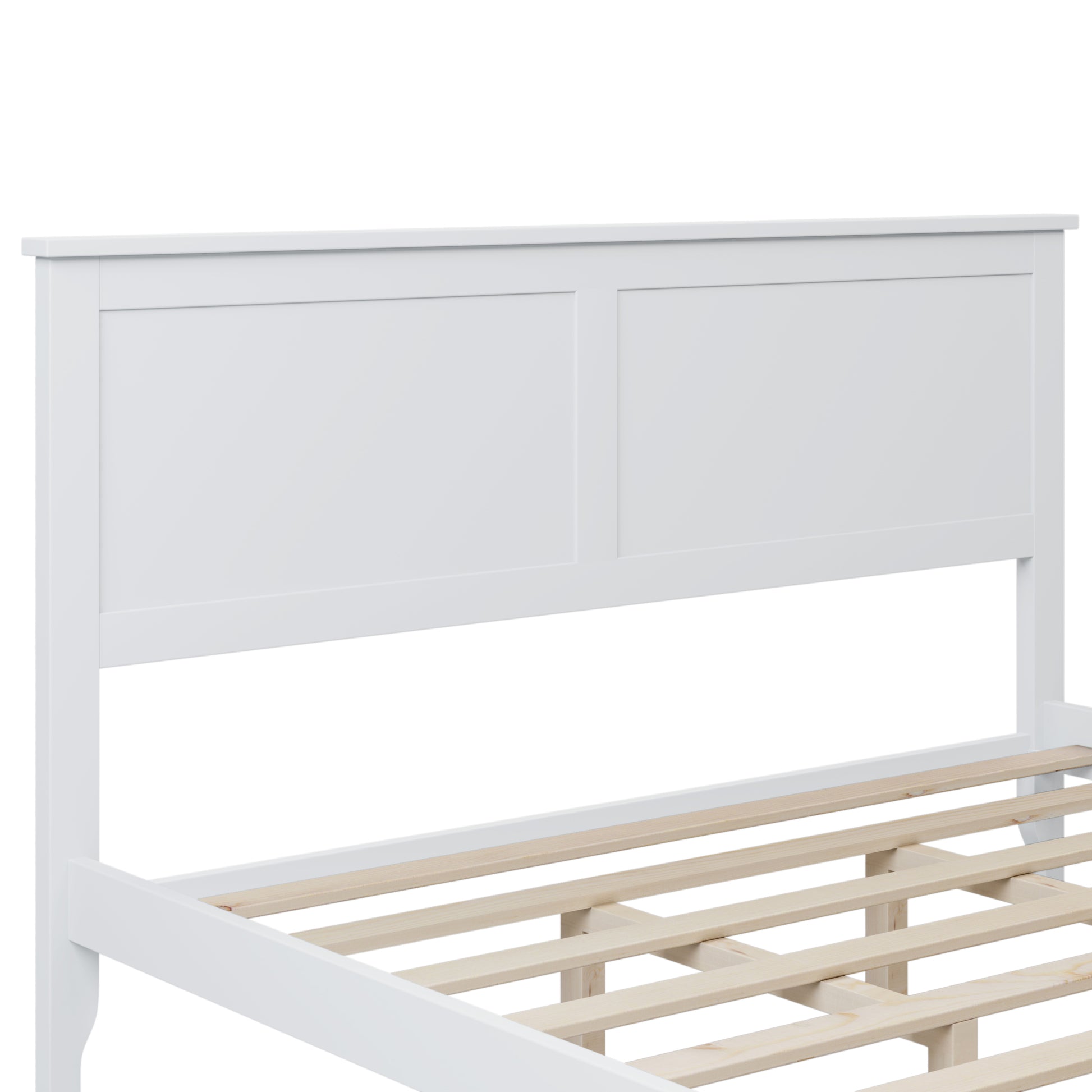 White Solid Wood 3 Pieces Queen Bedroom Sets Old Sku:Bs315101Aak Queen White 3 Piece Set Solid Wood