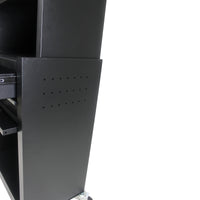 High Capacity Rolling Tool Chest With Wheels And Drawers, 6 Drawer Tool Storage Cabinet Black Black Steel