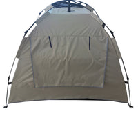 Camping Dome Tent Is Suitable For 2 3 4 5 People, Waterproof, Spacious, Portable Backpack Tent, Suitable For Outdoor Camping Hiking Antique Black Abs Pc