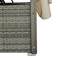 Adjustable Sun Bed With Curtain,High Comfort,With 3 Colors Blue Hdpe