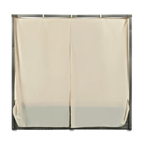 Adjustable Sun Bed With Curtain,High Comfort,With 3 Colors Beige Hdpe