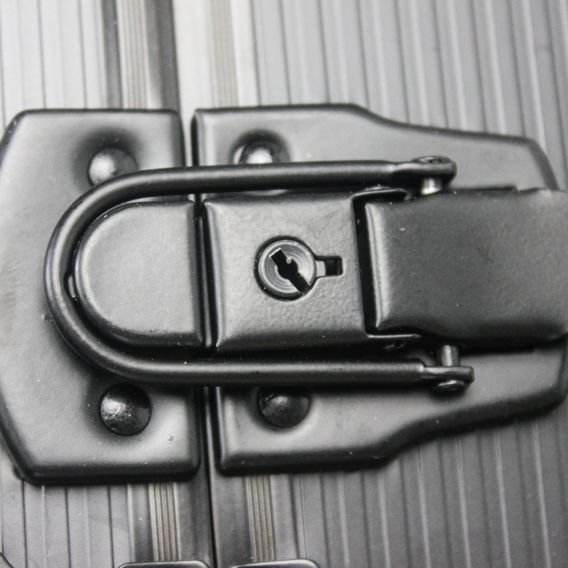 Black Hand Tool Box With 4 Layers Of Toolset And Wheels Black Plastic