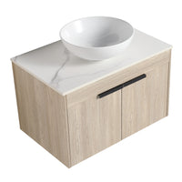 30 " Modern Design Float Bathroom Vanity With Ceramic Basin Set, Wall Mounted White Oak Vanity With Soft Close Door,Kd Packing,Kd Packing,2 Pieces Parcel Top Bab321Mowh White Oak 2 Bathroom Wall Mounted Plywood