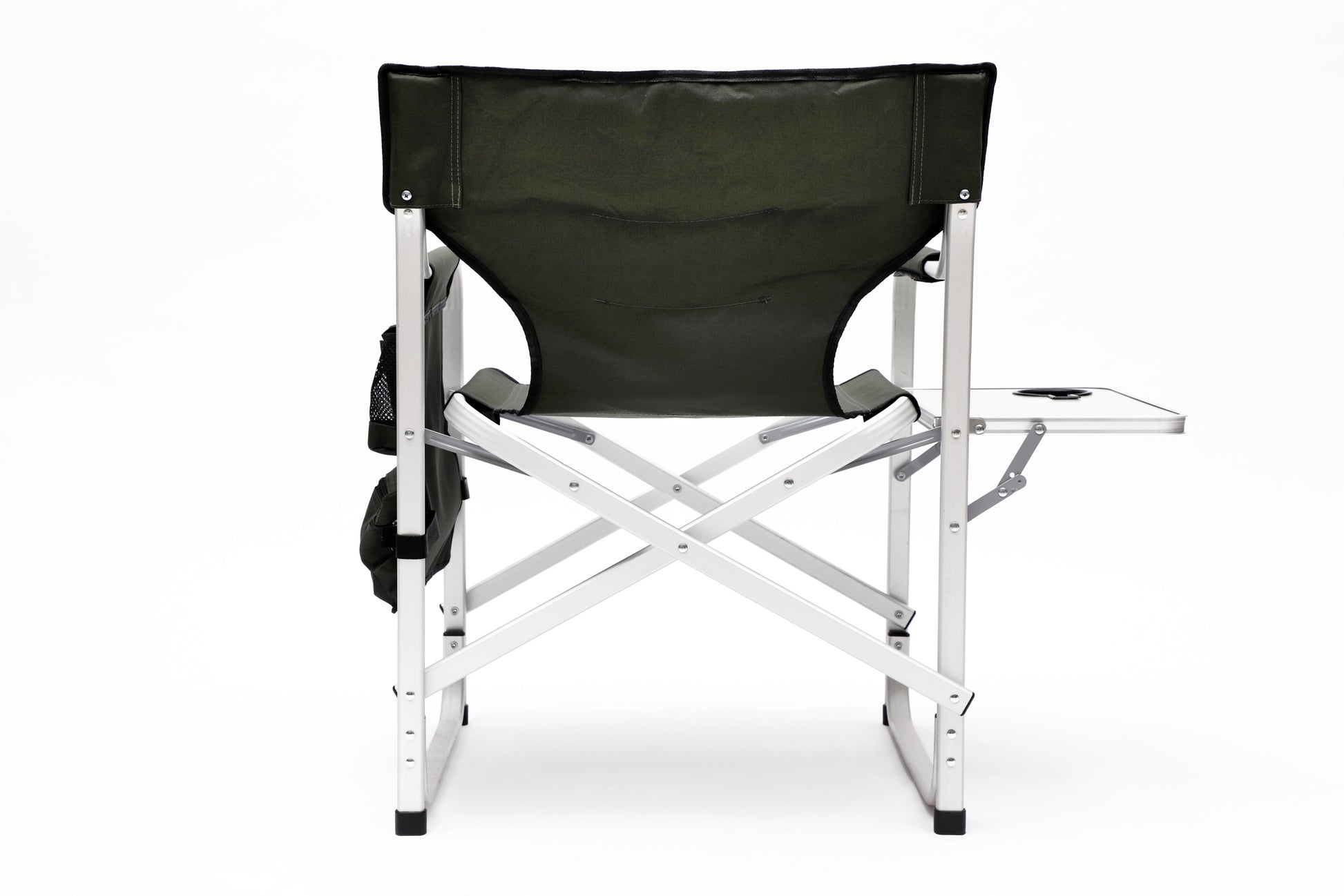 Set Of 3, Folding Outdoor Table And Chairs Set For Indoor, Outdoor Camping, Picnics, Beach,Backyard, Bbq, Party, Patio, Black Green Black Aluminum