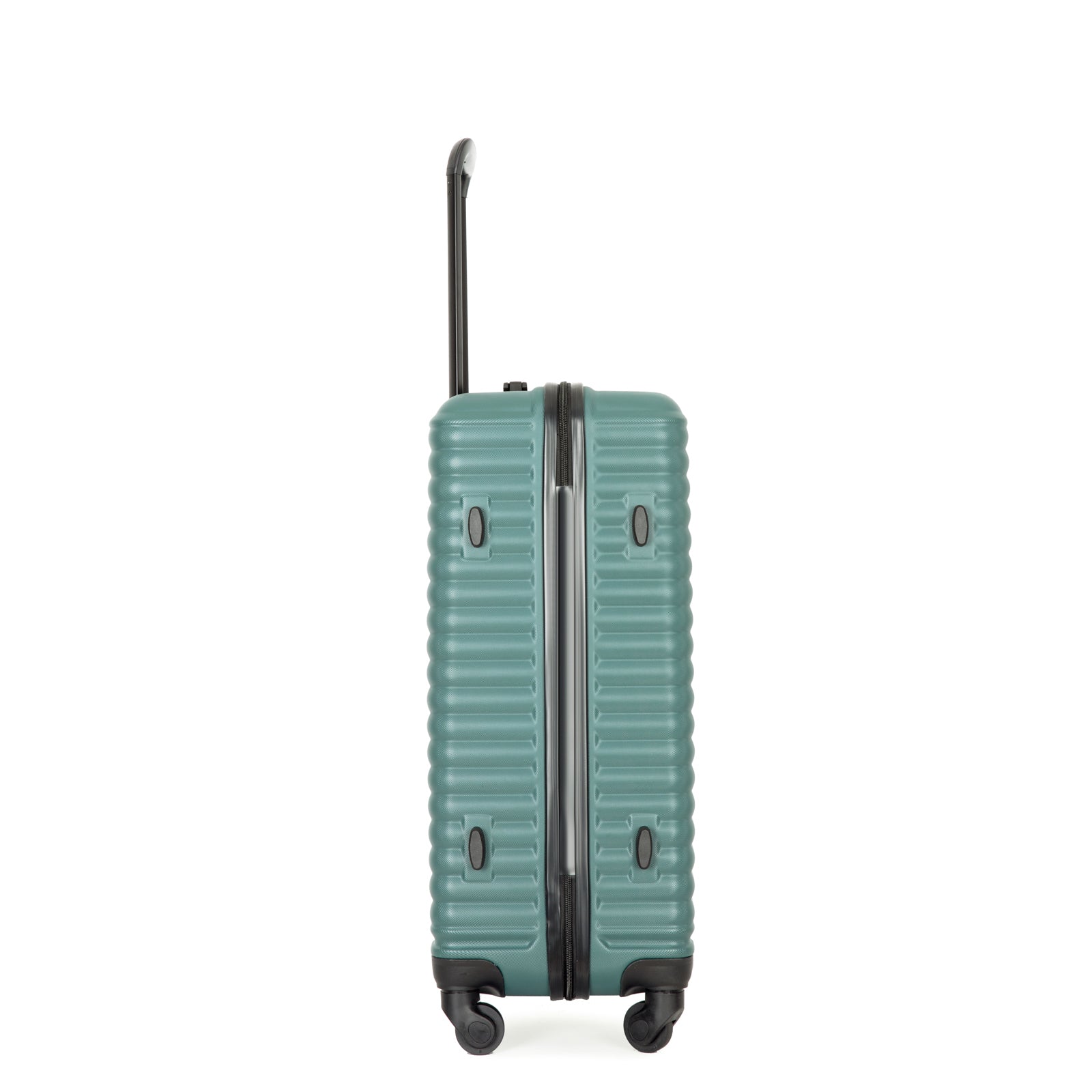 3 Piece Luggage Sets Abs Lightweight Suitcase With Two Hooks, Spinner Wheels, Tsa Lock, 20 24 28 Green Green Abs