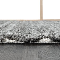 Talas Trellis Area Rug In Grey And Cream Grey Cream Polyester