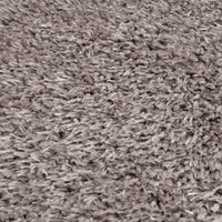 Super Soft Polyester Shag Area Rug Grey Polyester