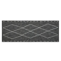 Darya Moroccan Indoor Outdoor Rug Grey Cotton