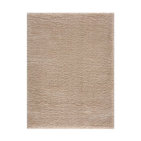 Super Soft Polyester Shag Area Rug Cream Polyester