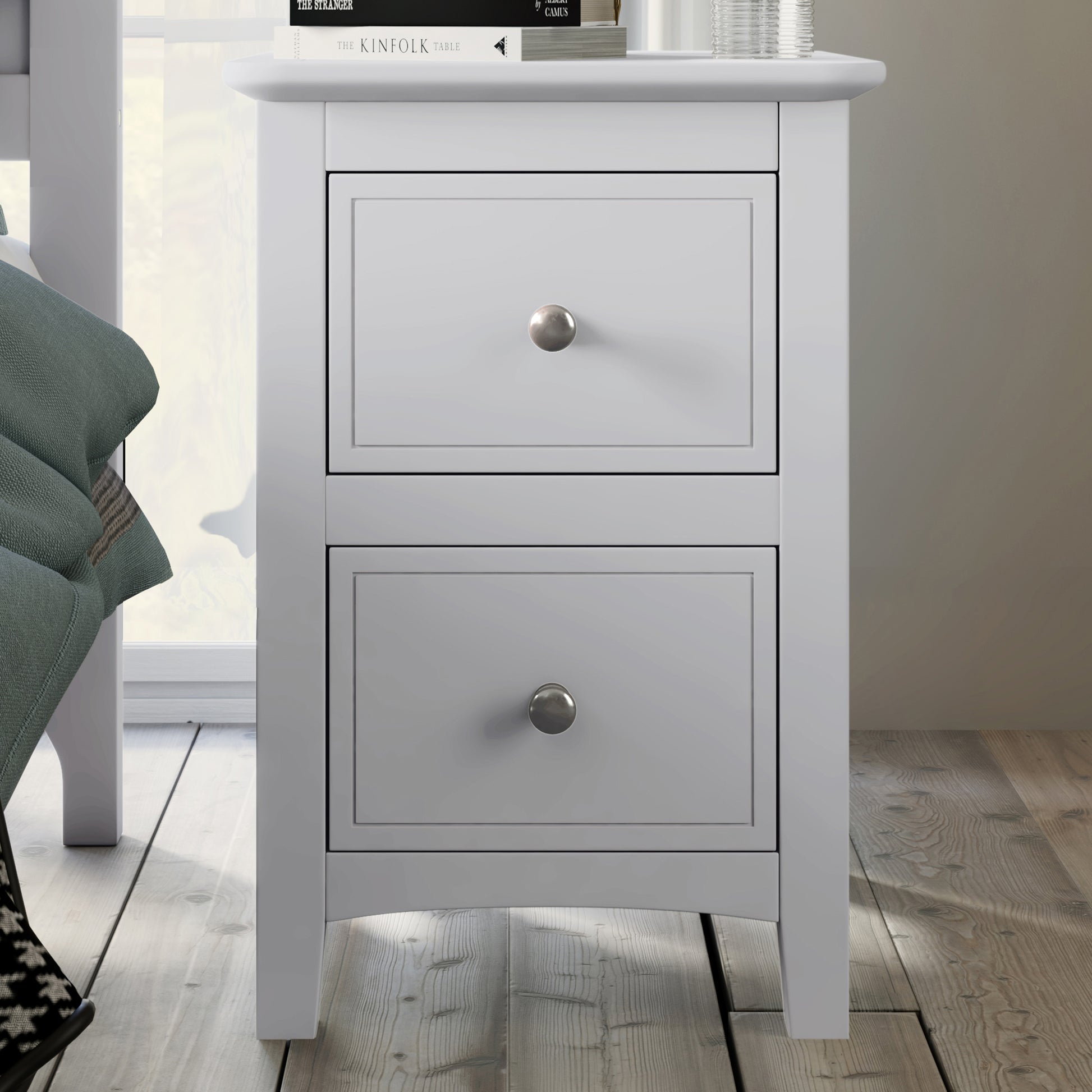 White Solid Wood 5 Pieces Queen Bedroom Sets Bed Nightstand*2 Chest Dresser Old Sku:Bs515101Aak Queen White 5 Piece Set Solid Wood