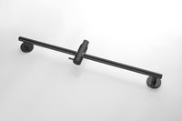 Eco Performance Handheld Shower With 28 Inch Slide Bar And 59 Inch Hose Matte Black Stainless Steel