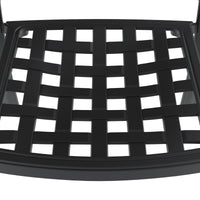 Cushions In Random Colors 5 Piece Set Of Cast Aluminum Patio Furniture With Cushions Yes Dining Set Black Seats 4 Rust Resistant Frame Water Resistant Cushion Garden & Outdoor Complete Patio Sets Aluminium
