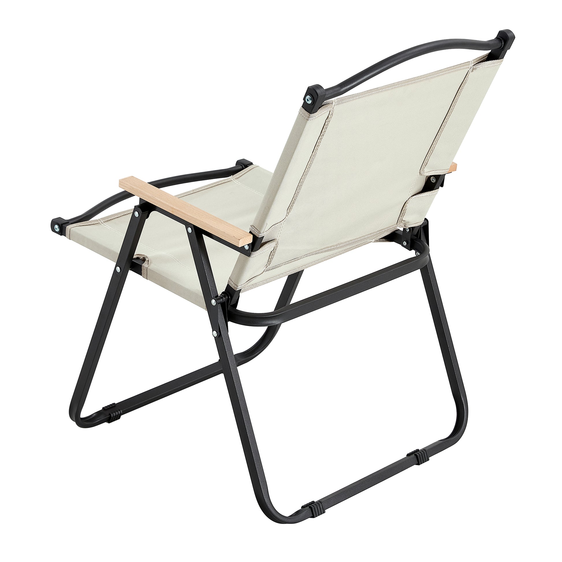 3 Piece Folding Outdoor Table And Two Chairs,Lightweight Aluminum Roll Up Square For Indoor, Outdoor Camping, Picnics, Beach,Backyard, Bbq, Party, Patio, Brown Beige Brown Beige Garden & Outdoor Modern Aluminum