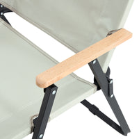 3 Piece Folding Outdoor Table And Two Chairs,Lightweight Aluminum Roll Up Square For Indoor, Outdoor Camping, Picnics, Beach,Backyard, Bbq, Party, Patio, Brown Beige Brown Beige Garden & Outdoor Modern Aluminum
