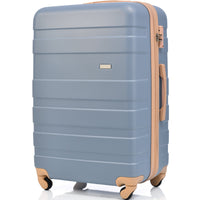 Luggage Sets Model Expandable Abs Hardshell 3Pcs Clearance Luggage Hardside Lightweight Durable Suitcase Sets Spinner Wheels Suitcase With Tsa Lock 20''24''28'' Light Blue Light Blue Abs