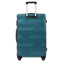 Luggage With Tsa Lock Spinner Wheels Hardside Expandable Luggage Travel Suitcase Check In Luggage Abs 24" Antique Blue Green Abs