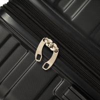 Luggage With Tsa Lock Spinner Wheels Hardside Expandable Luggage Travel Suitcase Check In Luggage Abs 28" Black Abs