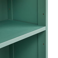 Tall Bathroom Cabinet, Freestanding Storage Cabinet With Drawer, Mdf Board, Adjustable Shelf, Green Green Mdf