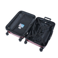 Luggage Sets Model Expandable Abs Pc 3 Piece Sets With Spinner Wheels Lightweight Tsa Lock 20 24 28 , Red Red Abs Pc