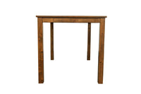 Dark Walnut Finish 5Pc Dining Room Set Dining Table 4X Chairs Beige Fabric Chair Seat Kitchen Breakfast Dining Room Furniture Rubberwood Veneer Unique Design Brown Wood Dining Room Rubberwood Rectangular Dining Table With Chair Wood Wood Walnut Solid