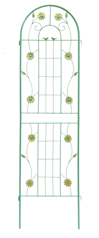 4 Pack Metal Garden Trellis 71" X 19.7" Rustproof Trellis For Climbing Plants Outdoor Flower Support Green Green Garden & Outdoor Iron