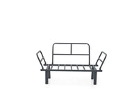 Sona Futon Beautiful Seat Black Metal Metal