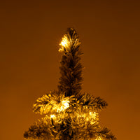 7.5Ft Artificial Christmas Tree With 400 Led Lights And 1050 Bendable Branches, Christmas Tree Holiday Decoration, Creative Decorated Trees, Xmas Tree Christmas Decorations Green Pvc