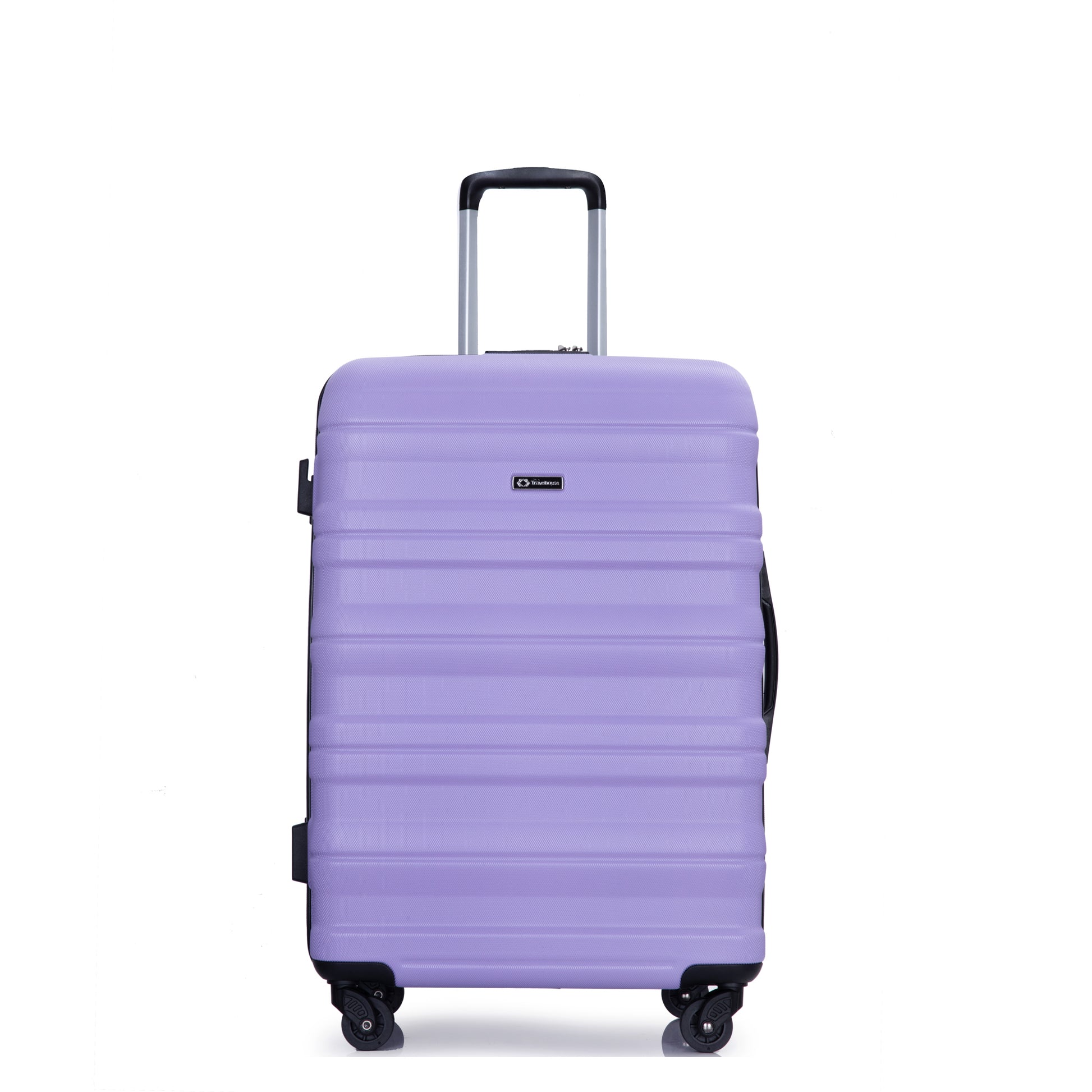 Expandable 3 Piece Luggage Sets Pc Lightweight & Durable Suitcase With Two Hooks, Spinner Wheels, Tsa Lock, 21 25 29 Purple Purple Pc