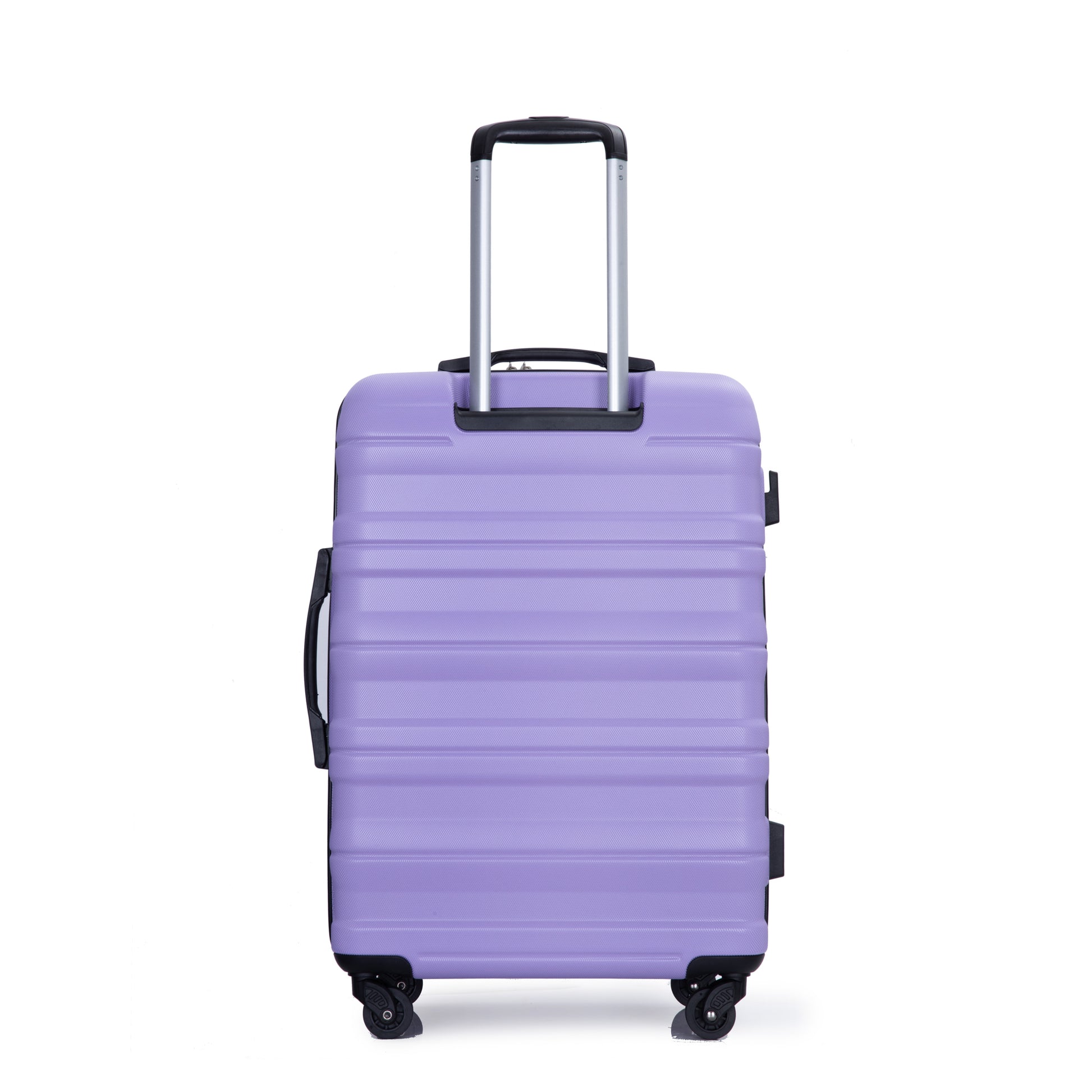 Expandable 3 Piece Luggage Sets Pc Lightweight & Durable Suitcase With Two Hooks, Spinner Wheels, Tsa Lock, 21 25 29 Purple Purple Pc