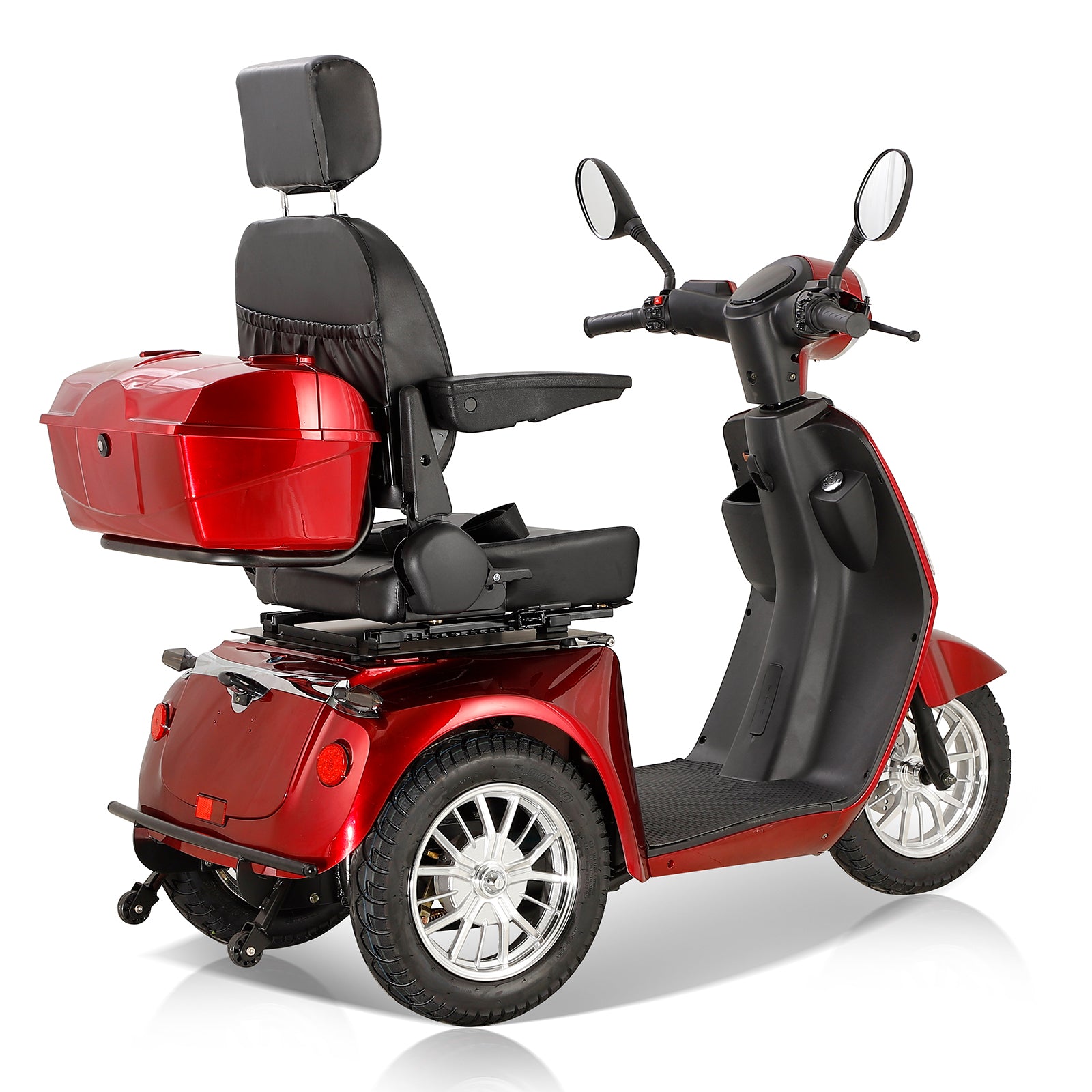 Electric Mobility Scooter With Big Size ,High Power Red Abs Pc