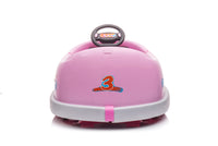Manufacturers Direct Sales Of The Latest Remote Controlled Self Driving Children'S Electric Bumper Cars With Rocking Horse Function Pink Iron Plastic