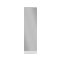 Leto Xl Shoe Rack, Mirror, Five Interior Shelves, Single Door Cabinet White White Primary Living Space Modern Particle Board Particle Board