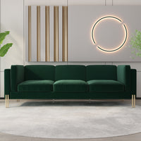 Fx P70 Rg Sofa Retro Green Velvet