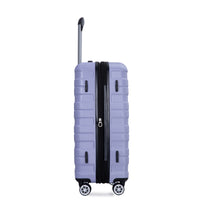 3 Piece Luggage Sets Pc Lightweight & Durable Expandable Suitcase With Two Hooks, Double Spinner Wheels, Tsa Lock, 21 25 29 Light Purple Light Purple Pc