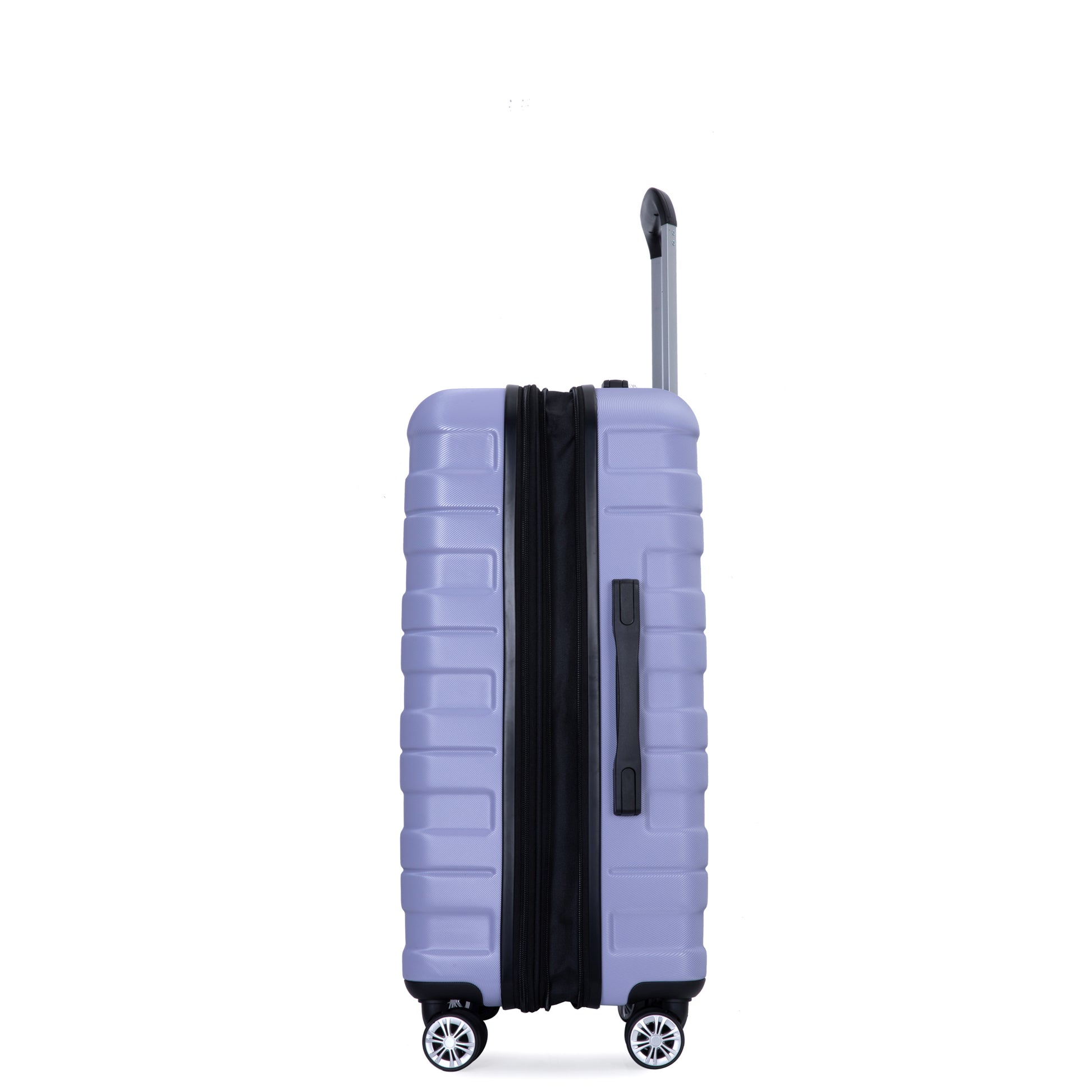 3 Piece Luggage Sets Pc Lightweight & Durable Expandable Suitcase With Two Hooks, Double Spinner Wheels, Tsa Lock, 21 25 29 Light Purple Light Purple Pc