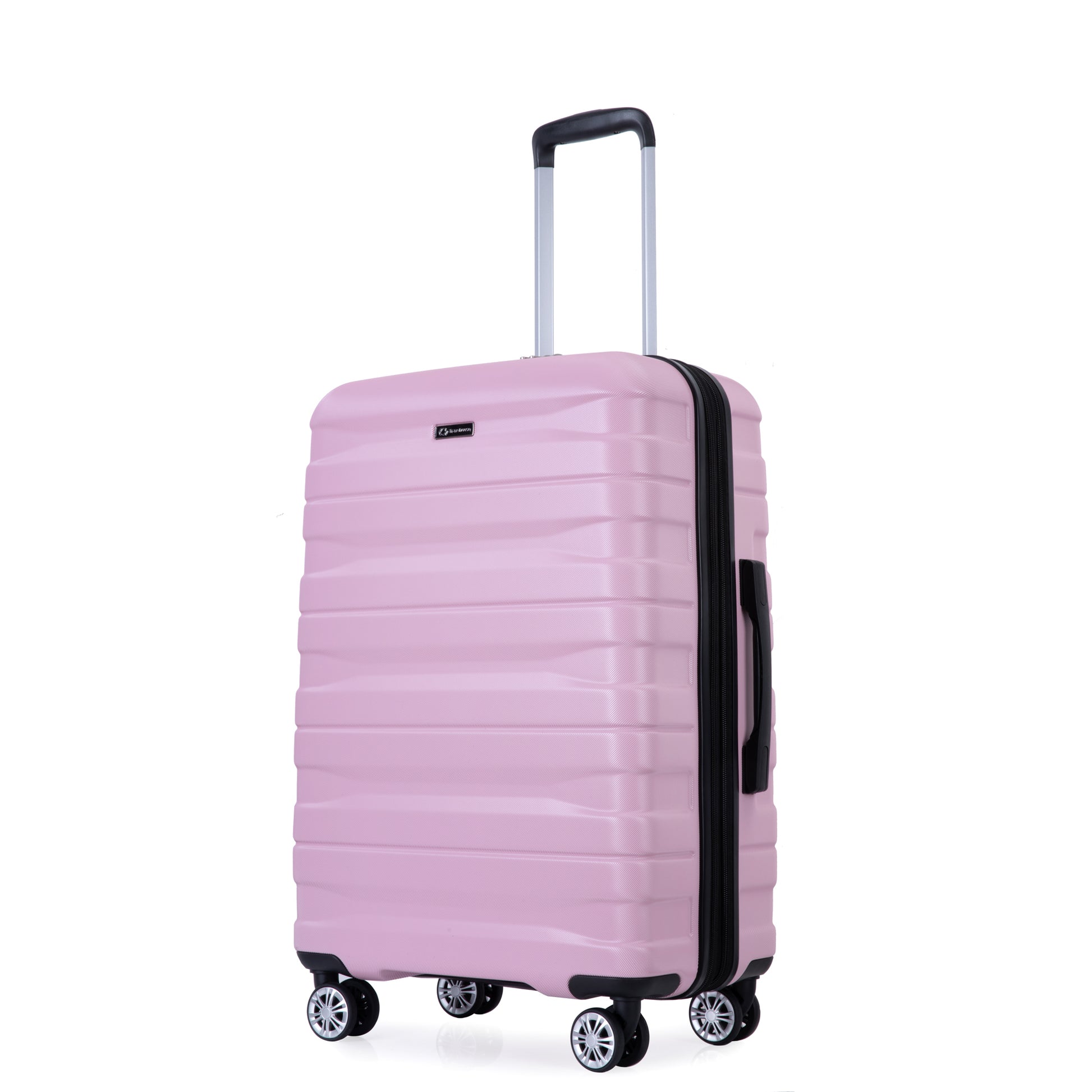 3 Piece Luggage Sets Pc Lightweight & Durable Expandable Suitcase With Two Hooks, Double Spinner Wheels, Tsa Lock, 21 25 29 Pink Pink Pc