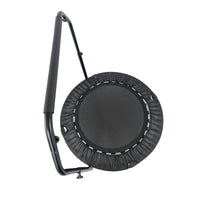 40 Inch Mini Exercise Trampoline For Adults Or Kids Black Steel