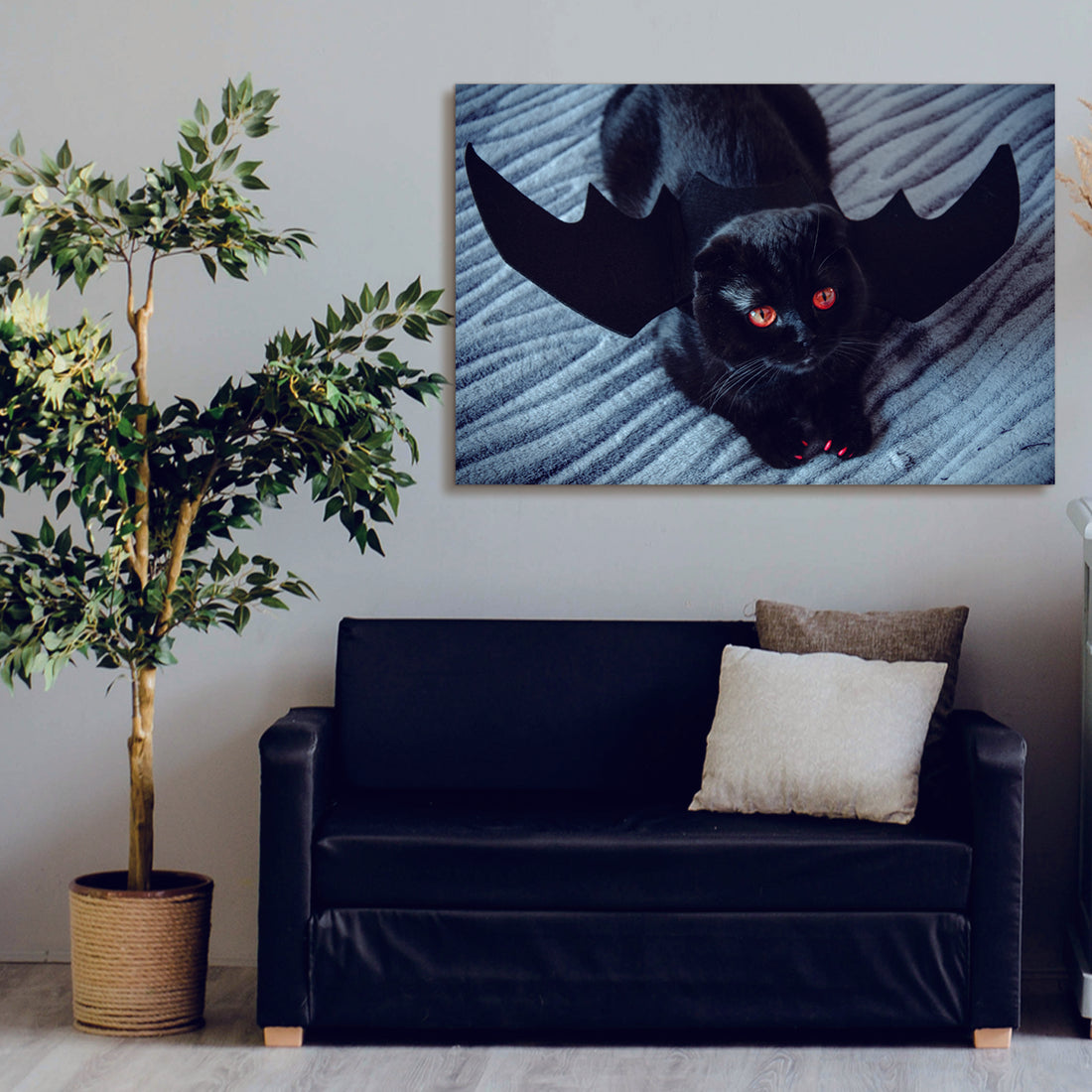 Drop Ping Framed Canvas Wall Art Decor Painting For Halloween,Scary Pumpkin Painting For Halloween Gift, Decoration For Halloween Office Living Room, Bedroom Decor Ready To Hang Rectangle Framed Multicolor Halloween Oversized 41In Canvas Cultures And