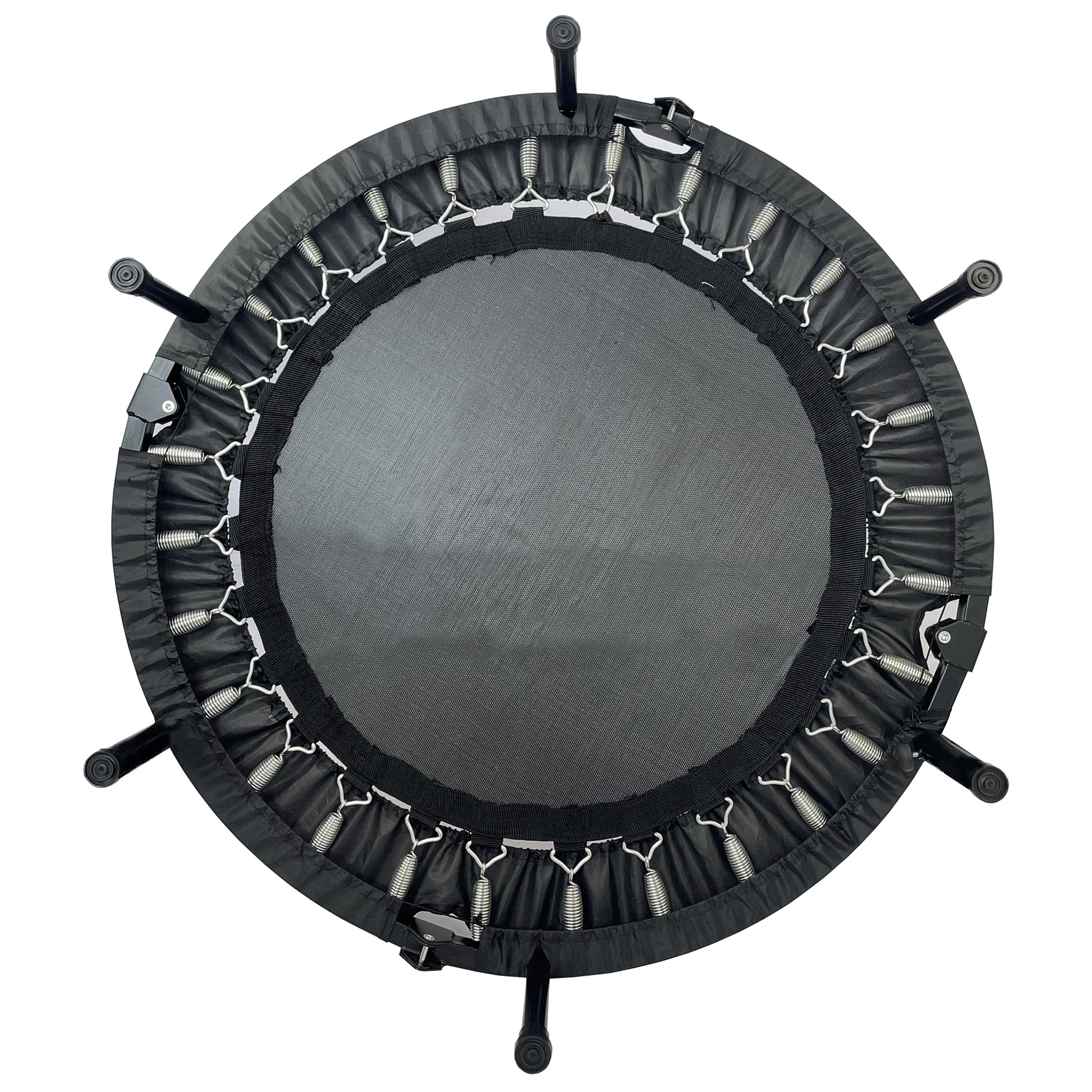 40 Inch Mini Exercise Trampoline For Adults Or Kids Black Steel