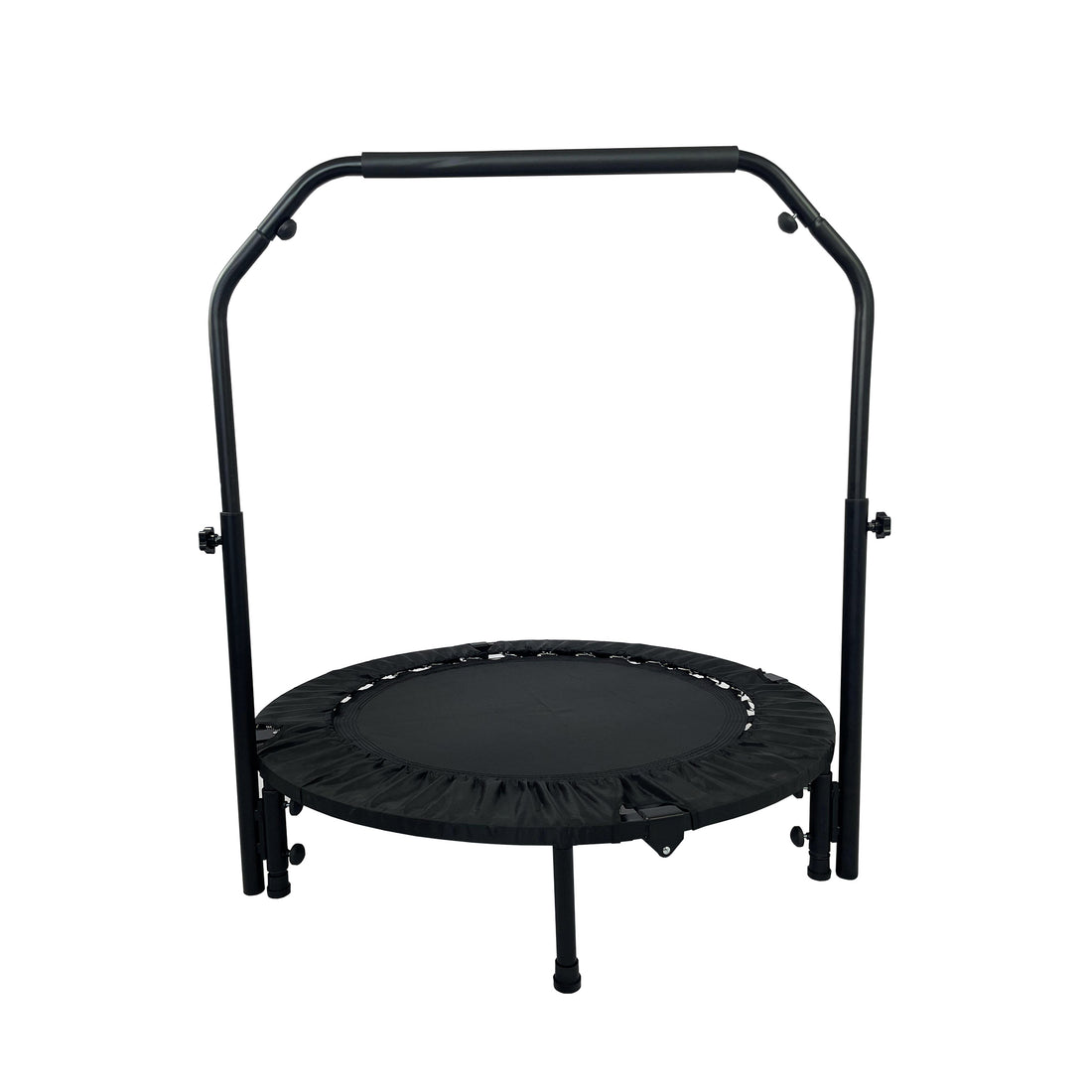 40 Inch Mini Exercise Trampoline For Adults Or Kids Black Steel