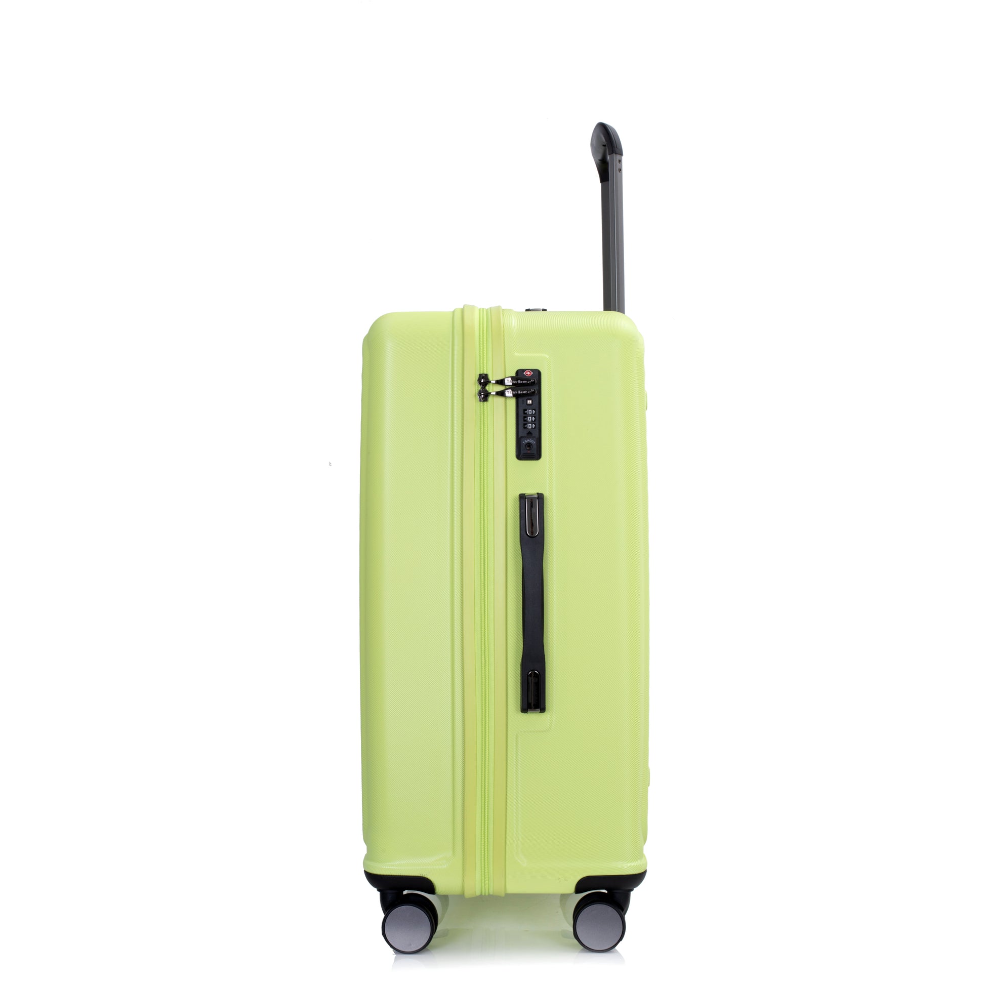 3 Piece Luggage Sets Pc Abs Lightweight Suitcase With Two Hooks, 360 Double Spinner Wheels, Tsa Lock, 20 24 28 Light Green Light Green Abs Pc