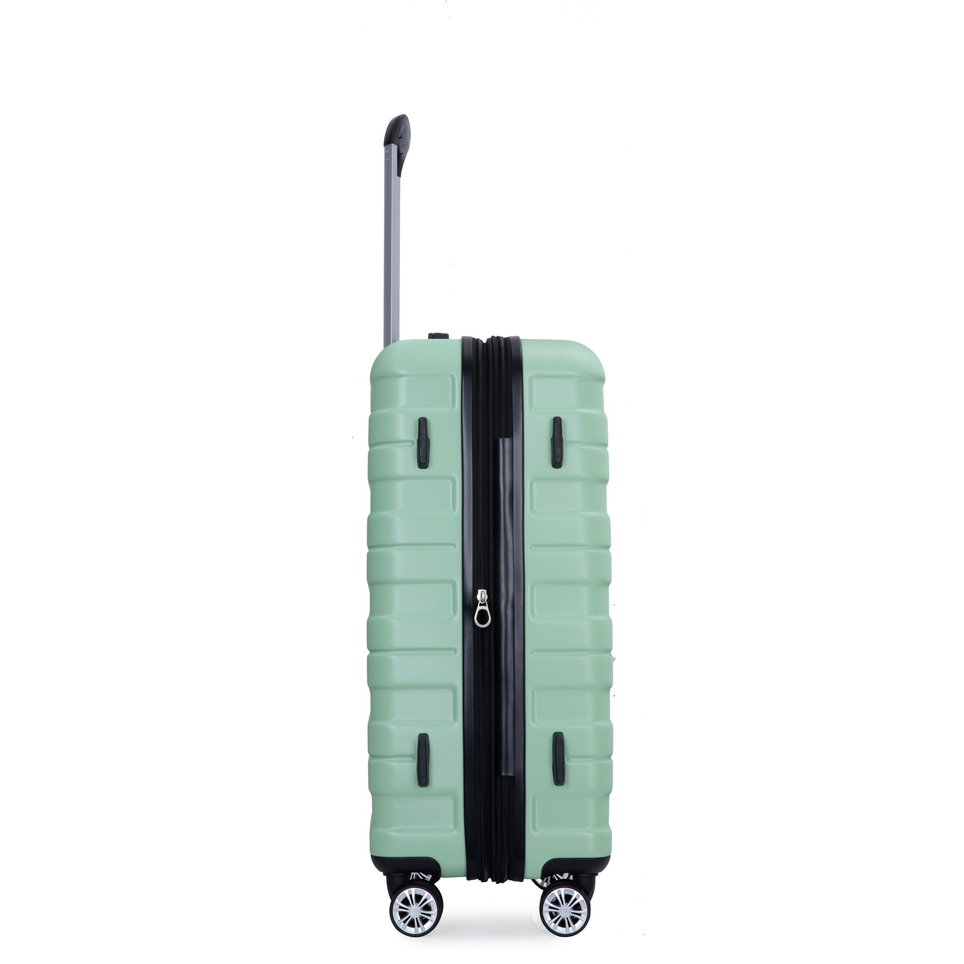 3 Piece Luggage Sets Pc Lightweight & Durable Expandable Suitcase With Two Hooks, Double Spinner Wheels, Tsa Lock, 21 25 29 Light Green Light Green Pc