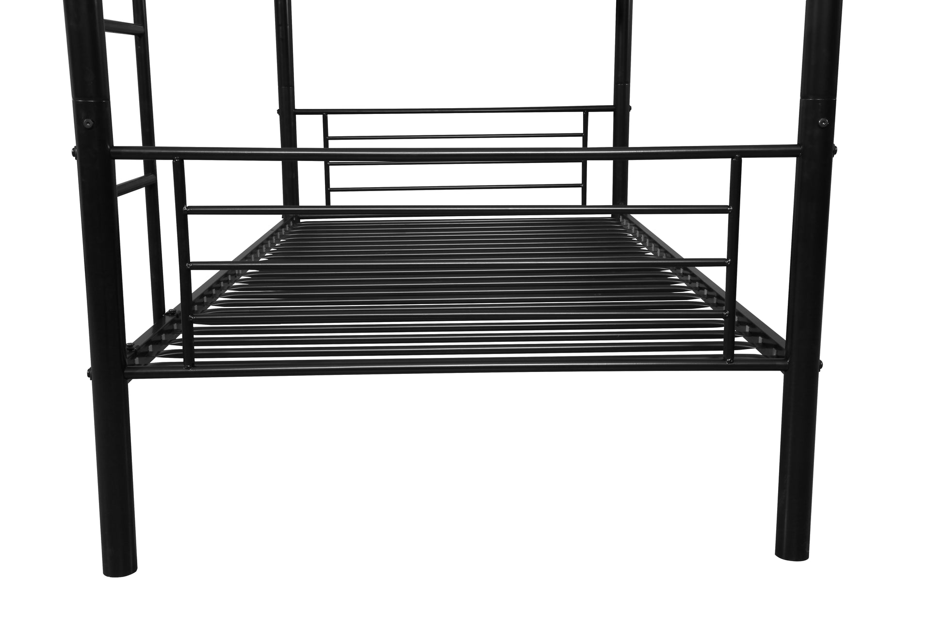 Metal Bunk Bed Black Metal