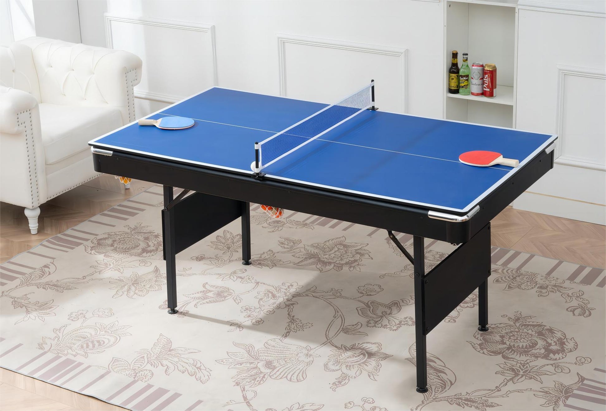 Muitfunctional Game Table,Pool Table,Billiard Table,3 In1 Billiard Table,Table Tennis,Dining Table,Indoor Game Talbe,Table Games,Family Movemen Balls Sports Green Dining Room American Design Multifunctional Mdf Steel