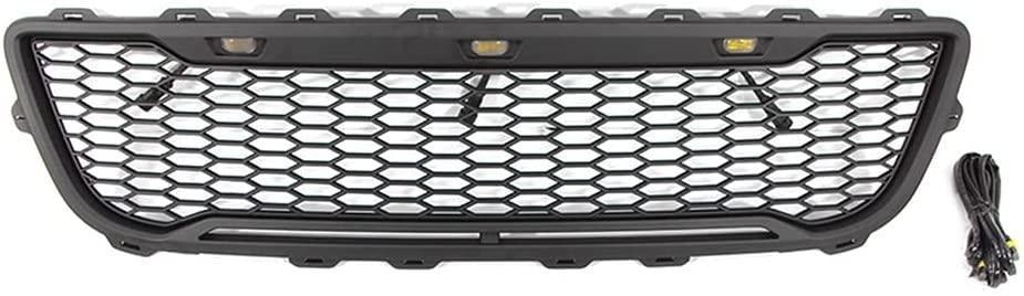 Front Grill For 1999 2000 2001 2002 2003 F150 Raptor Grill W Led Lights & Letters Matte Black Matt Black Abs Abs