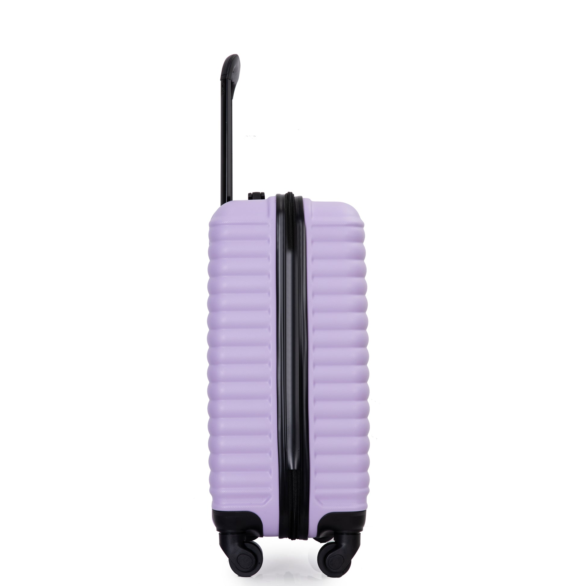 20" Carry On Luggage Lightweight Suitcase, Spinner Wheels, Lavender Purple Lavender Purple Abs