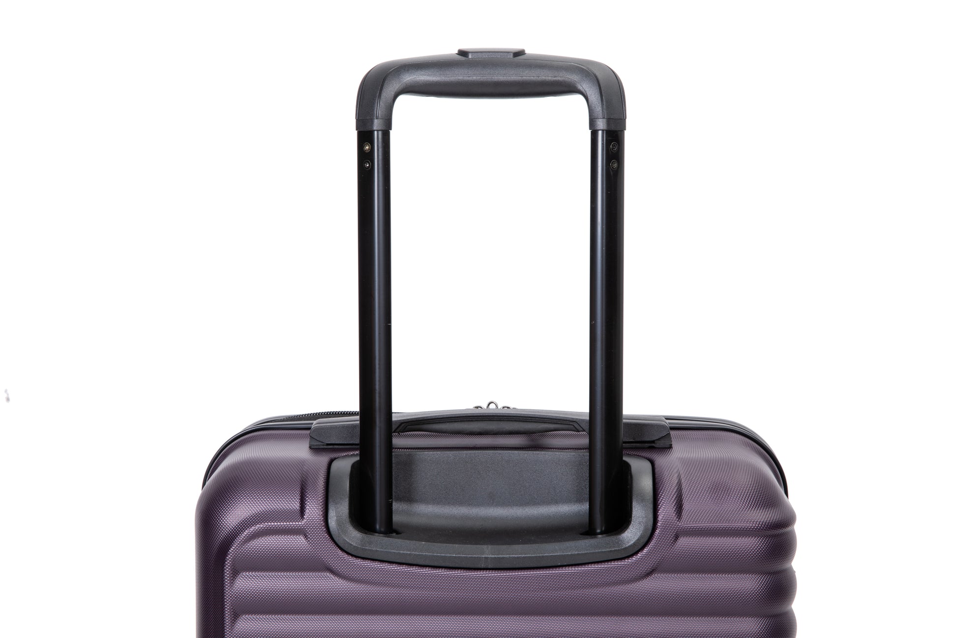 20" Carry On Luggage Lightweight Suitcase, Spinner Wheels, Purple Purple Abs