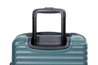 20" Carry On Luggage Lightweight Suitcase, Spinner Wheels, Green Green Abs