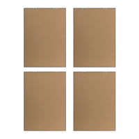 Set Of 4 Botanical Black And White Fern Wall Artwall Decor For Living Room Dining Room Entryway, 20" X 28" White Black Plastic