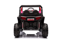 12V7A*2 30W*4 Four Wheel Drive Leather Seat One Button Start,Forward And Backward, High And Low Speed, Music, Front Light, Power Display, Two Doors Can Open, 2.4G R C, Seat Belt Four Wheel Absorber Pink Iron Plastic